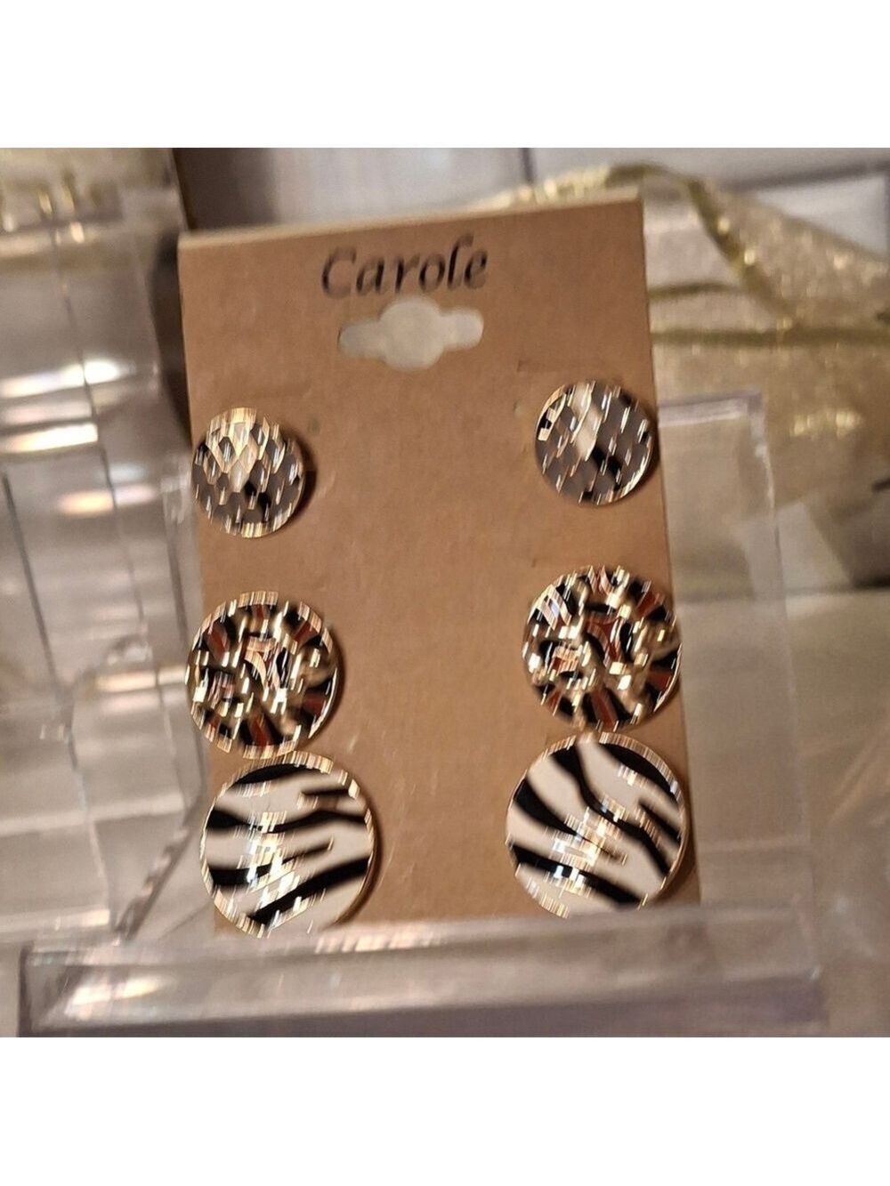 #2 3 pack of stud earrings NWT